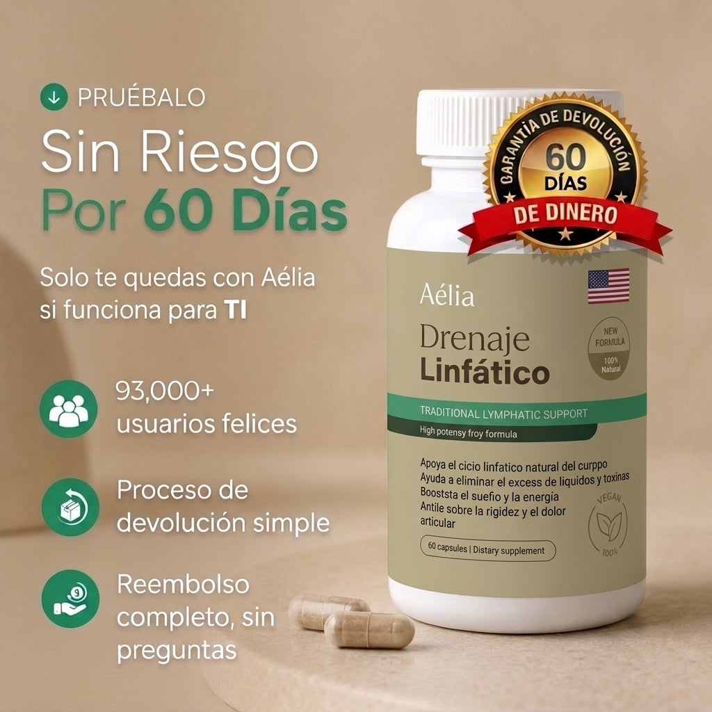 New Maximum Strength Formula - Lymphatic Drainage Capsules