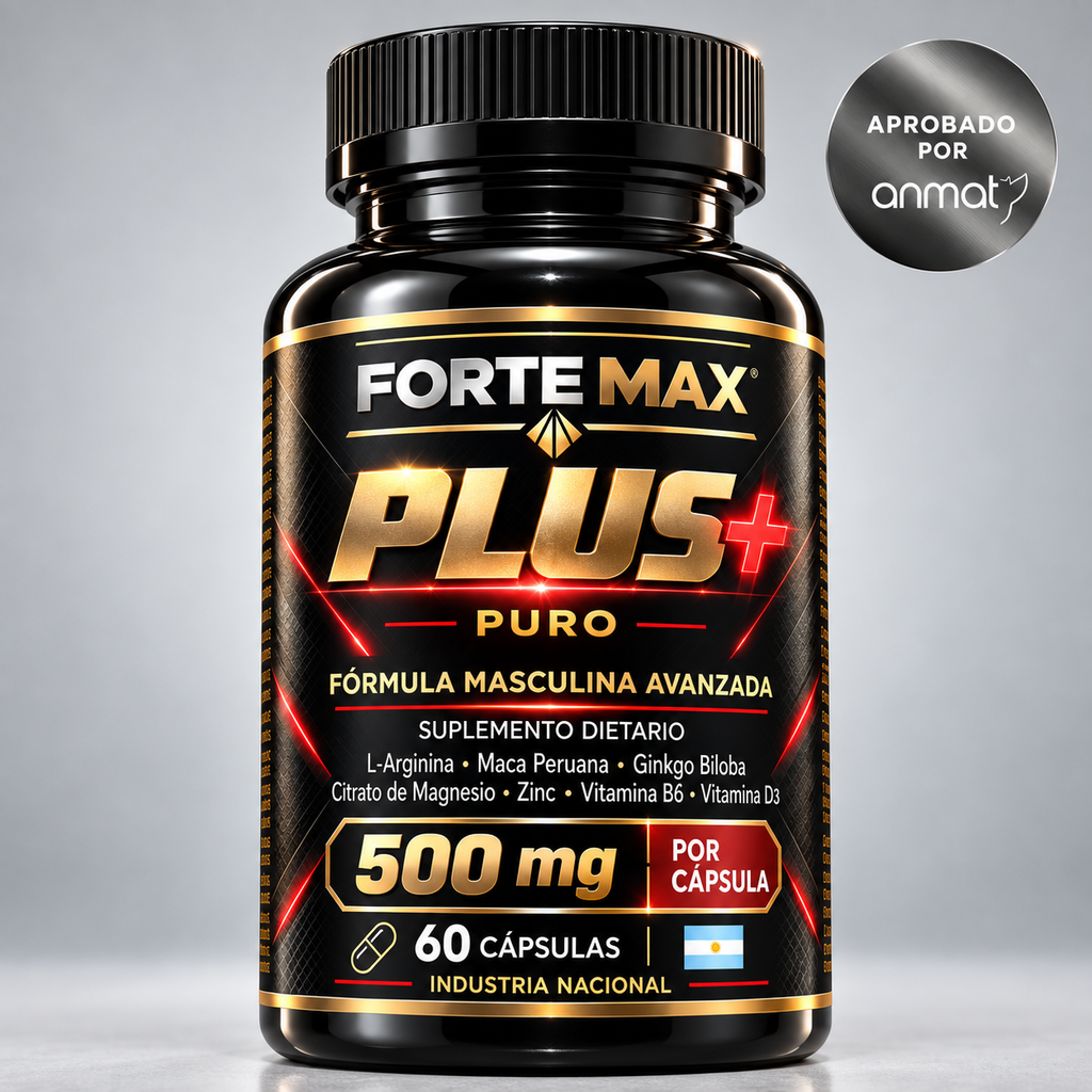 Forte Max Plus | Fórmula Masculina Avanzada