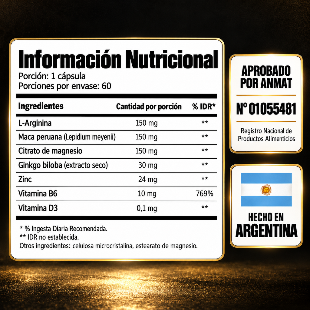 Forte Max Plus | Fórmula Masculina Avanzada